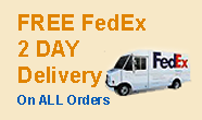 FREE USPS Overnight Delivery On All Orders